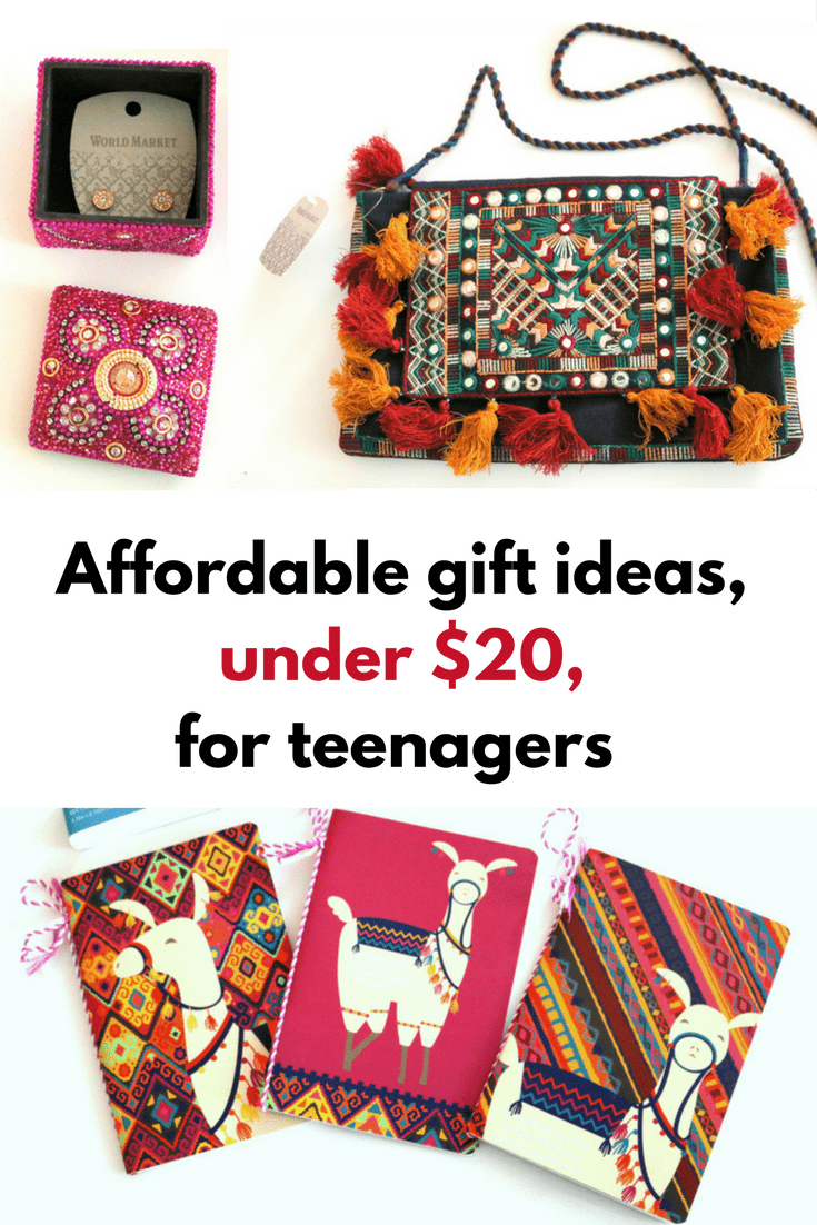 Affordable gift ideas, under 20, for teenagers and tweens