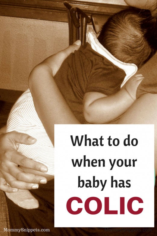 What to do when your baby has colic - Mommy Snippets