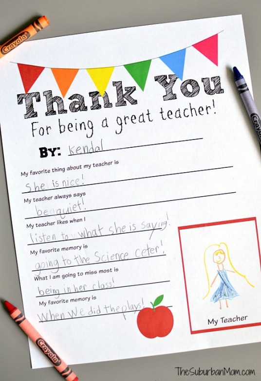 Last Minute Gift Ideas For Teacher Appreciation Week