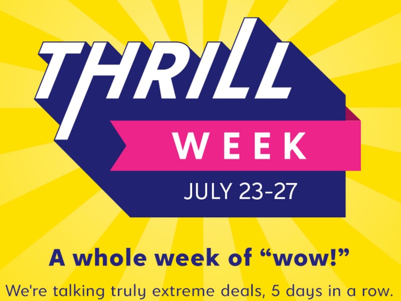 Don't miss the first zulily Thrill Week (7/23-7/27) - Mommy Snippets