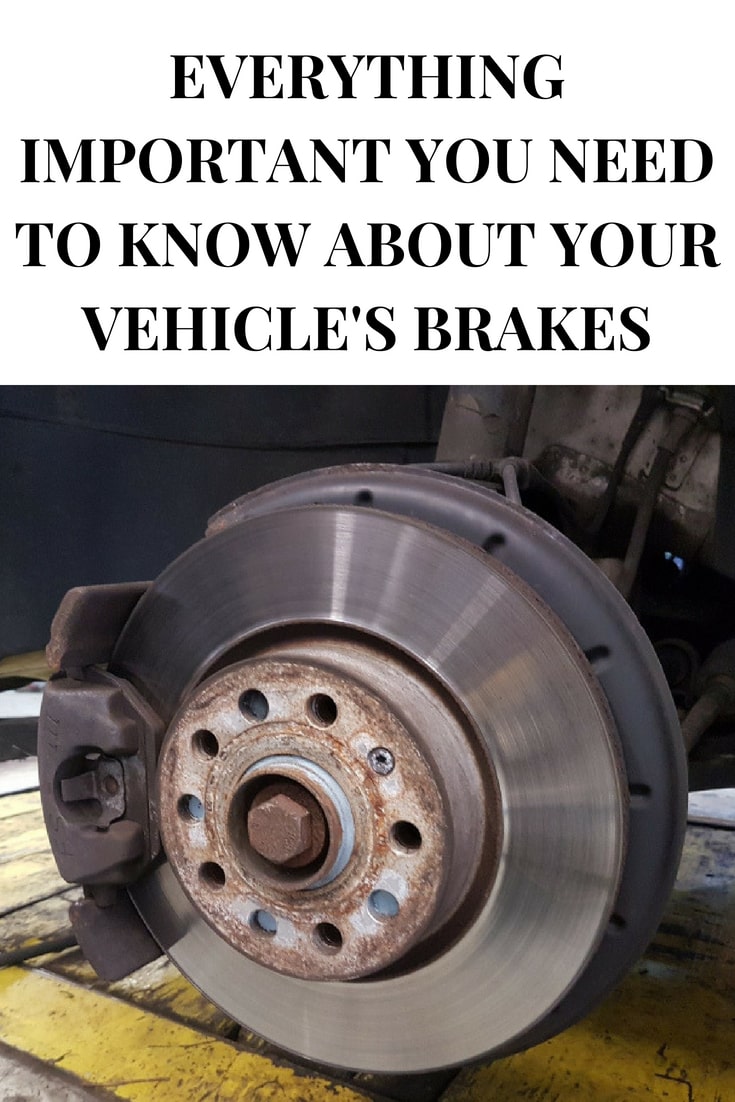 Everything Important You Need to Know About your Vehicle's Brakes- MommySnippets.com