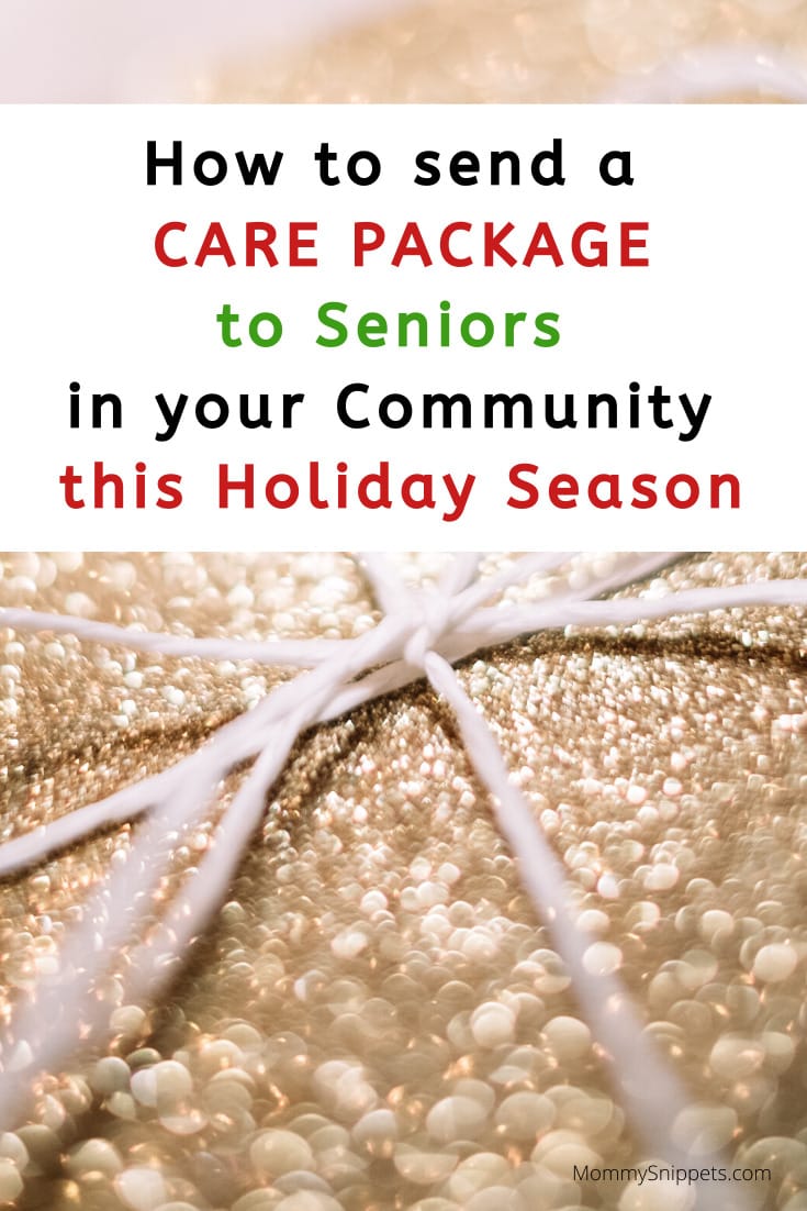 How to Send a Care Package to Seniors in Your Community This Holiday Season- MommySnippets.com