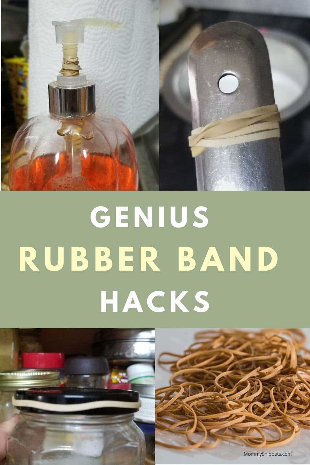Rubber Band hacks that will make life just a little easier!