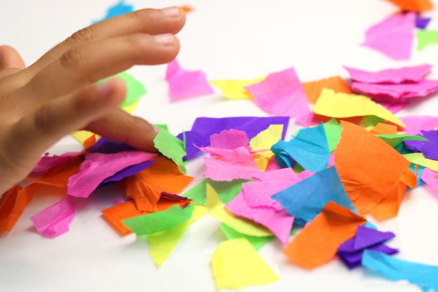 An Easy to Make Stained Glass Cross Craft Using Tissue Paper