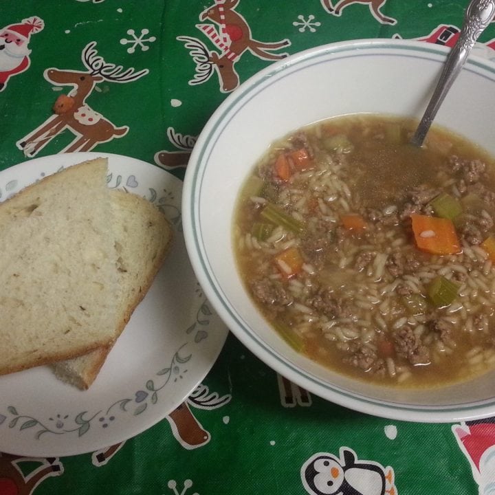 Image for Beef Rice Soup Recipe - Quick & Easy Recipe- The Spring Mount 6 Pack