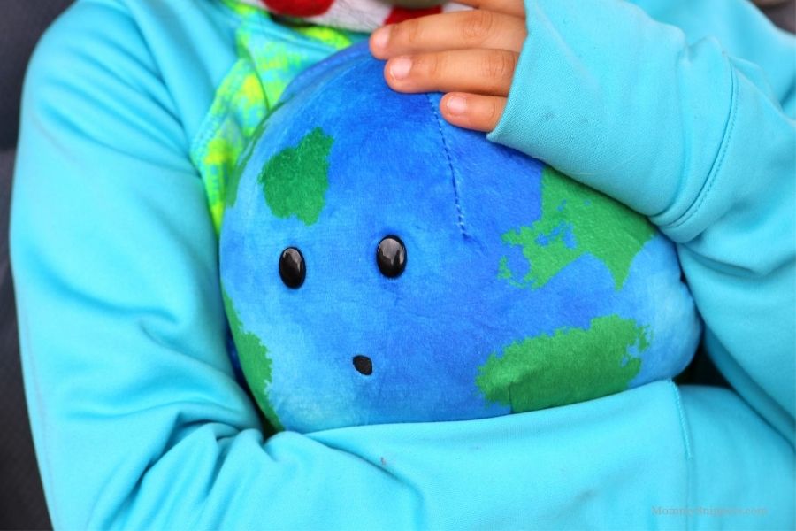 Celestial Buddies Little Earth Plush and Moon 