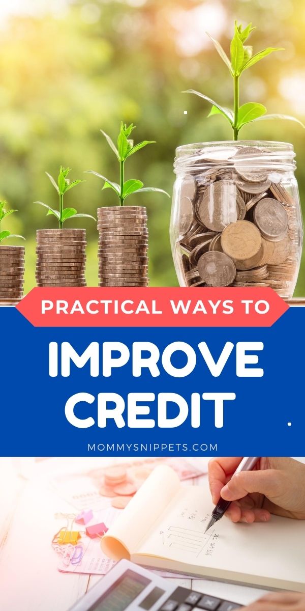 Practical ways on how to improve credit - my family's testimony: MommySnippets.com