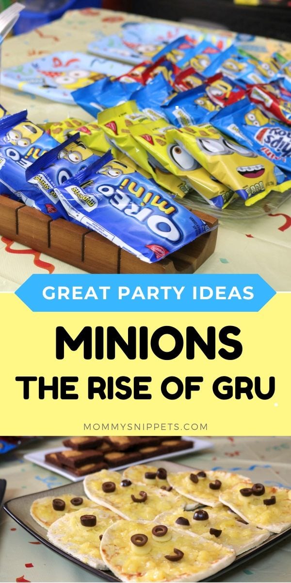 How to make your Minions: The Rise Of Gru party unforgettable.