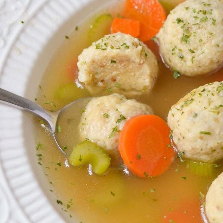 Image for Vegetarian Matzo Ball Soup