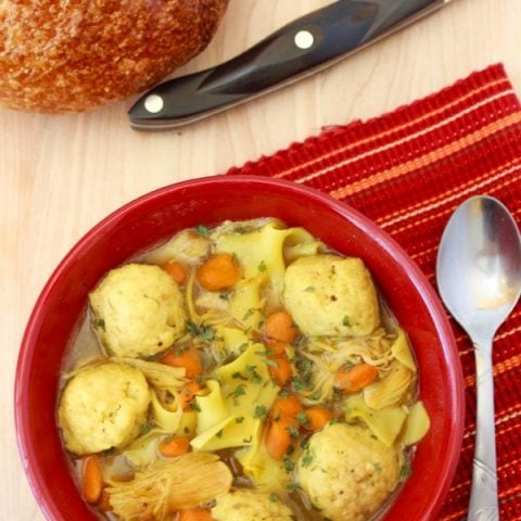 Image for Chicken and Matzo Ball Soup Recipe