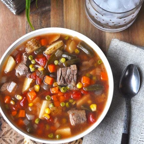 Image for Old Fashioned Vegetable Beef Soup
