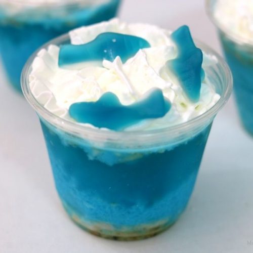 Gummy Sharks in Jello Cups and more Shark Week Fun!