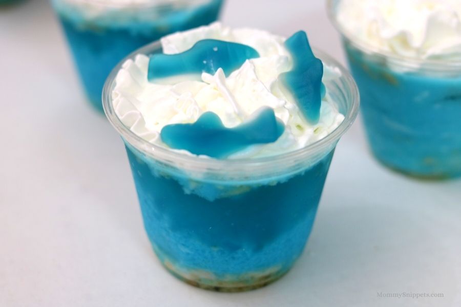 Cute, Yummy & Gummy Shark Jello Cups