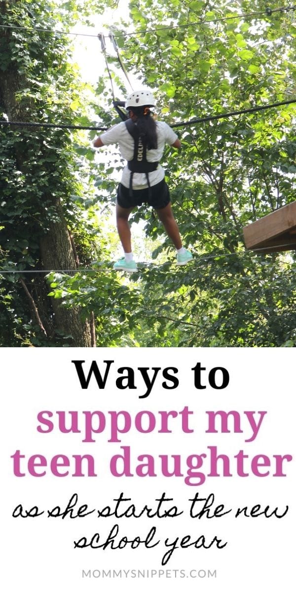 Ways to support my teen daughter as she starts the new school year