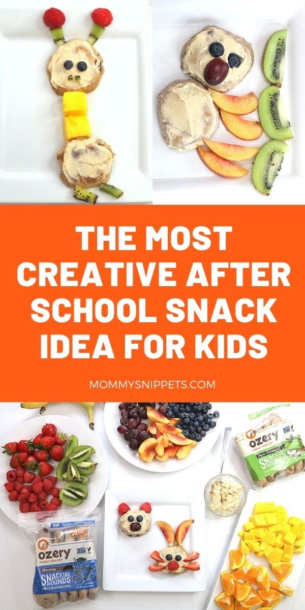 The most creative after school snack idea for kids- MommySnippets.com