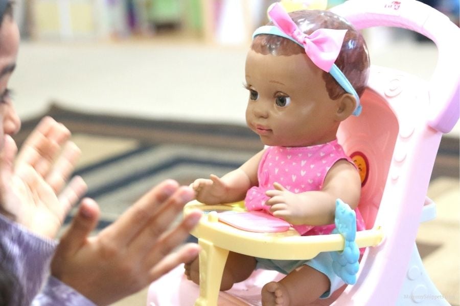 Mealtime Magic Maya-The Adorable Interactive Baby Doll 