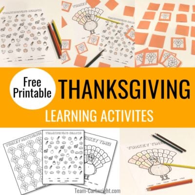 Over 25 Free Thanksgiving Printables for Kids - Mommy Snippets