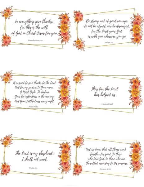 Thankful Bible Verses (+ Free Printable Bible Verse Wall Art)