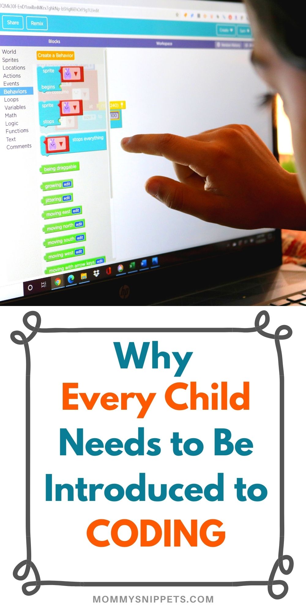 Why Every Child Needs to Be Introduced to Coding- MommySnippets.com