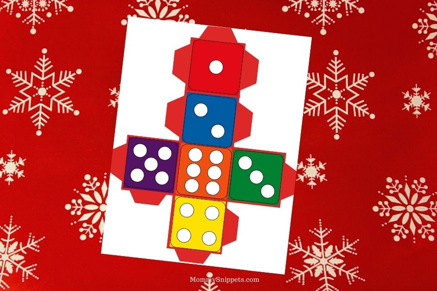 Free Printable Roll A Gingerbread Man Game Mommy Snippets