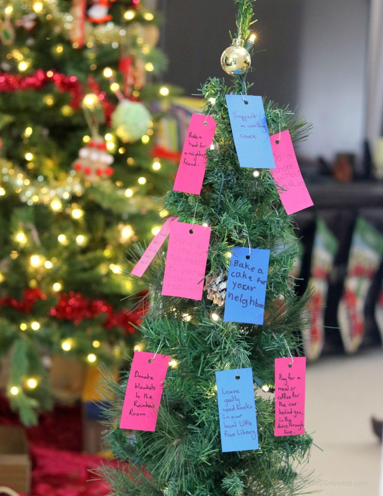 Random Acts of Kindness Christmas Tree.