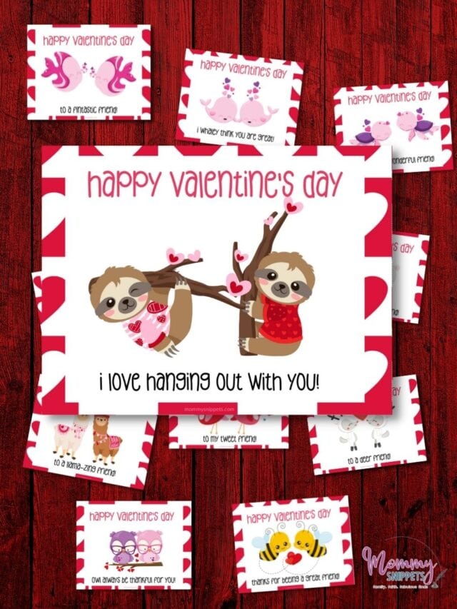 Free Valentines for Kids: The Best Animal Pun Valentines!