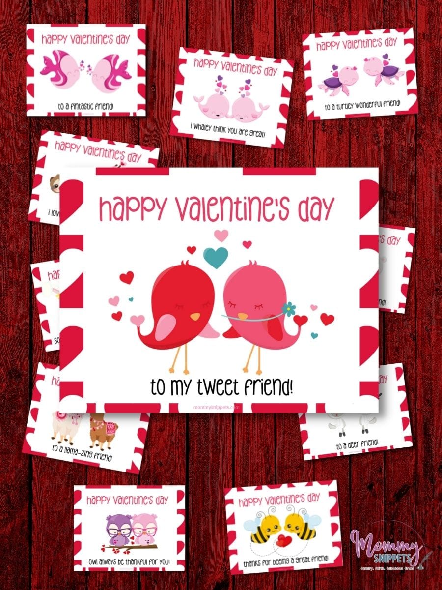 Free Valentines for Kids: The Best Animal Pun Valentines!