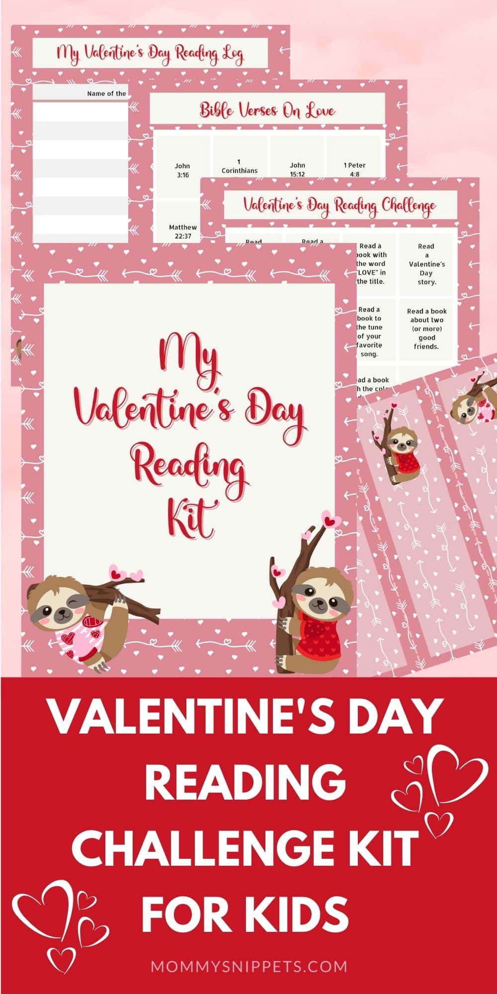 A Valentine Reading Challenge Your Kids Will Love Free Printable