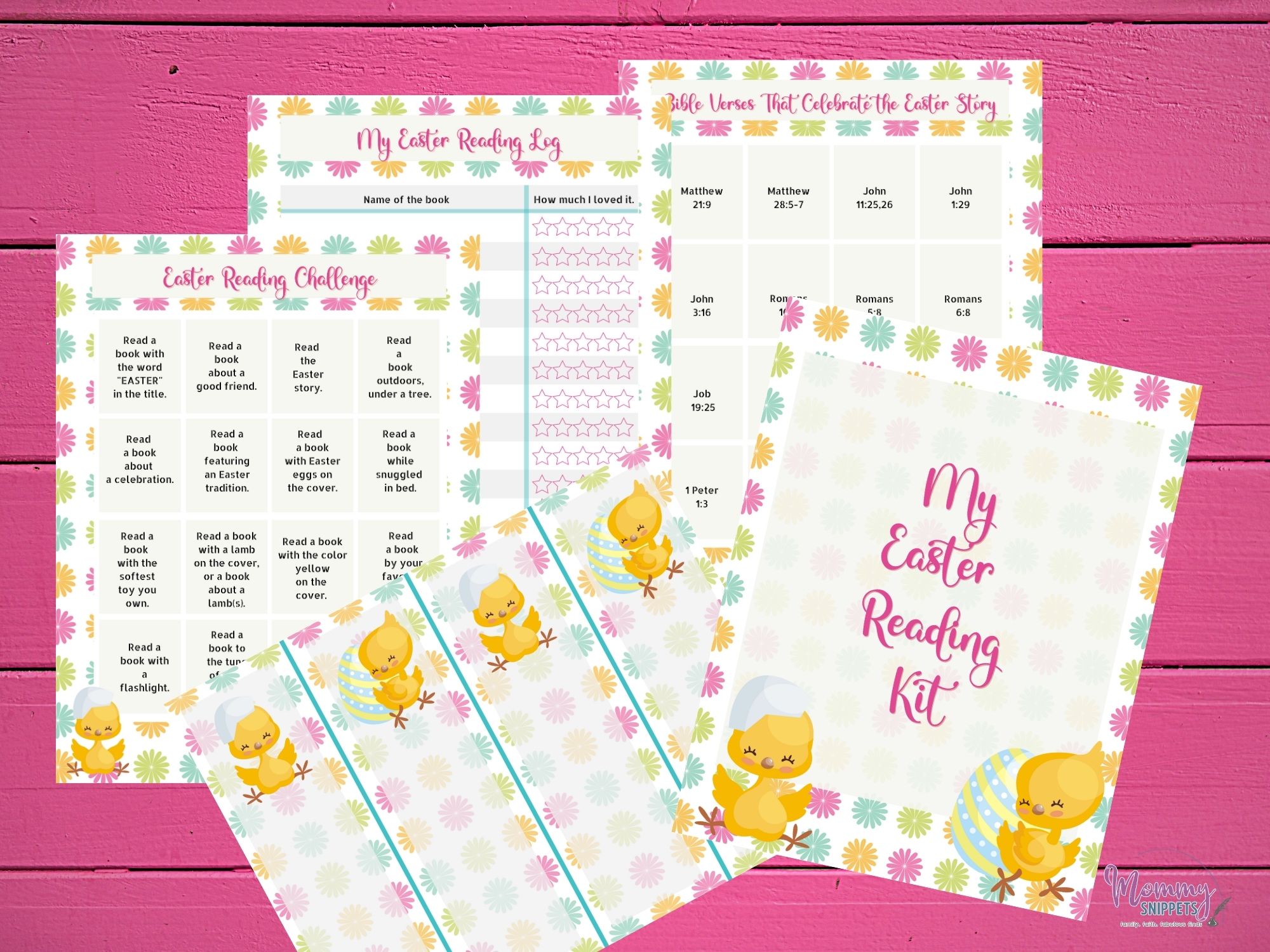 Easter Reading Challenge Kit