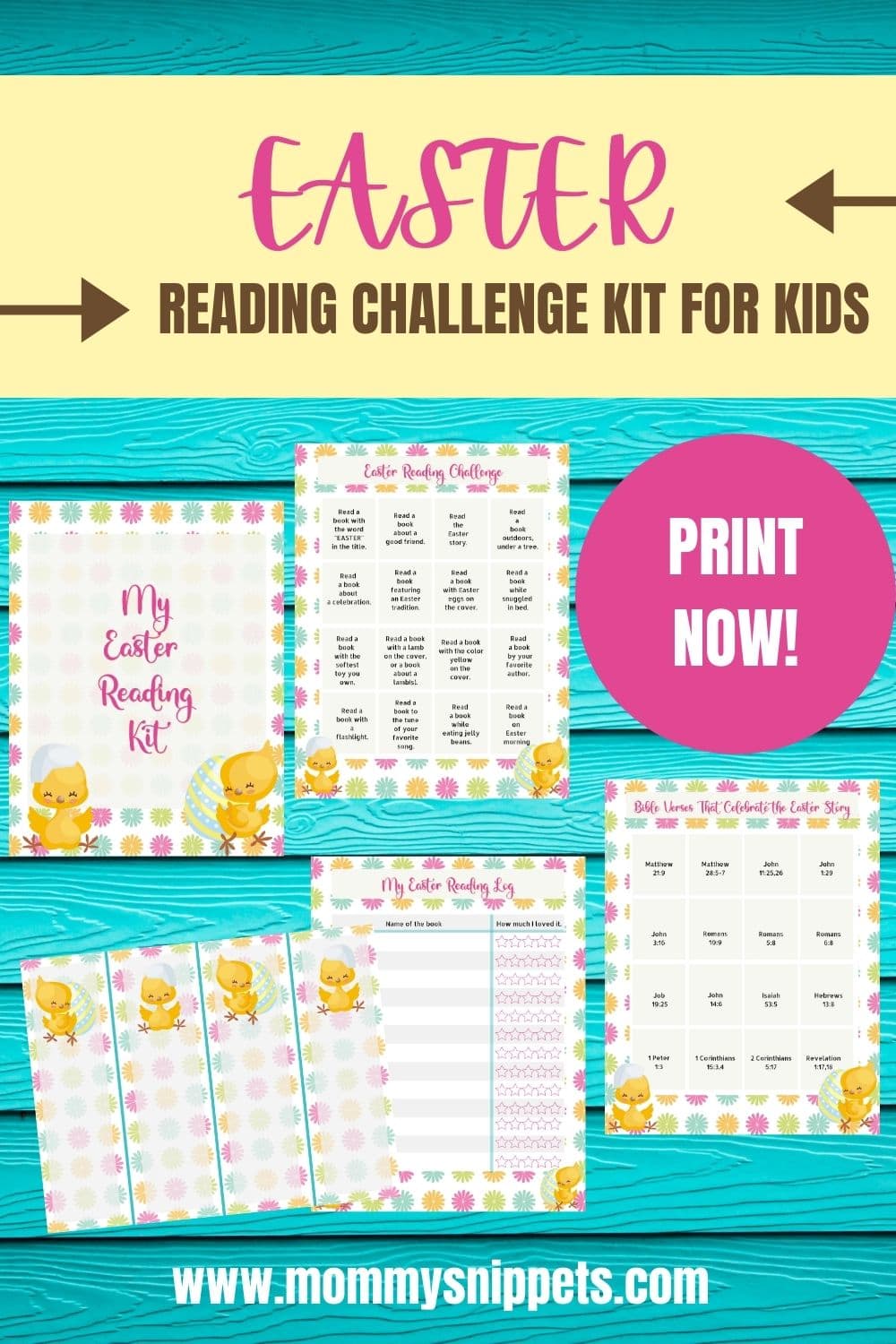 Easter Reading Becomes a Lot More Fun With This Reading Challenge Kit!