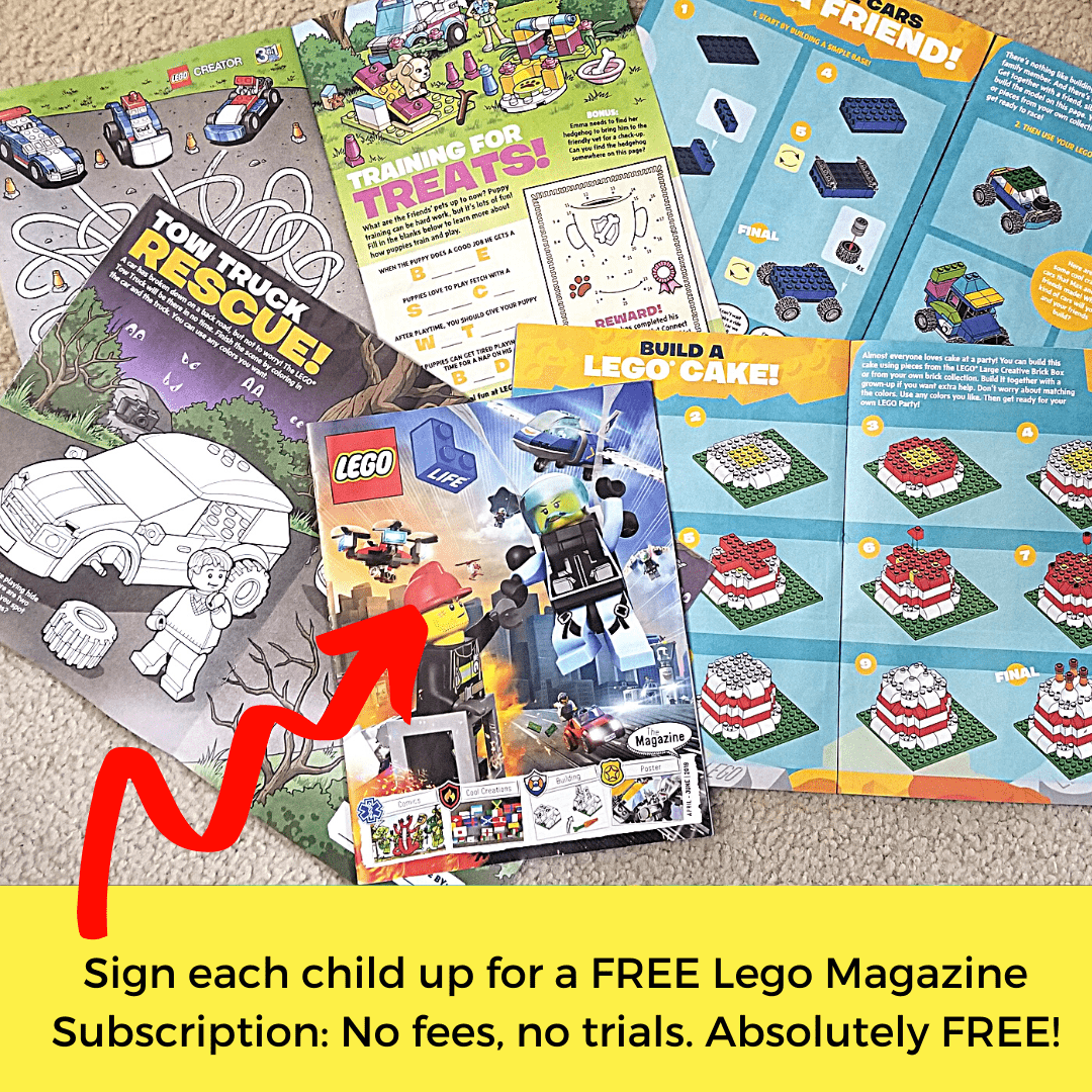 A Free LEGO Life Magazine Subscription and Gift Ideas for LEGO