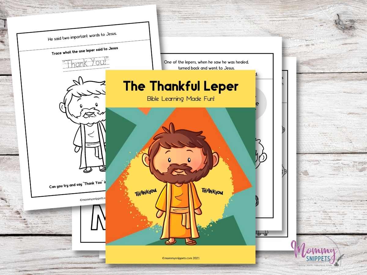 jesus heals the man with leprosy coloring pages