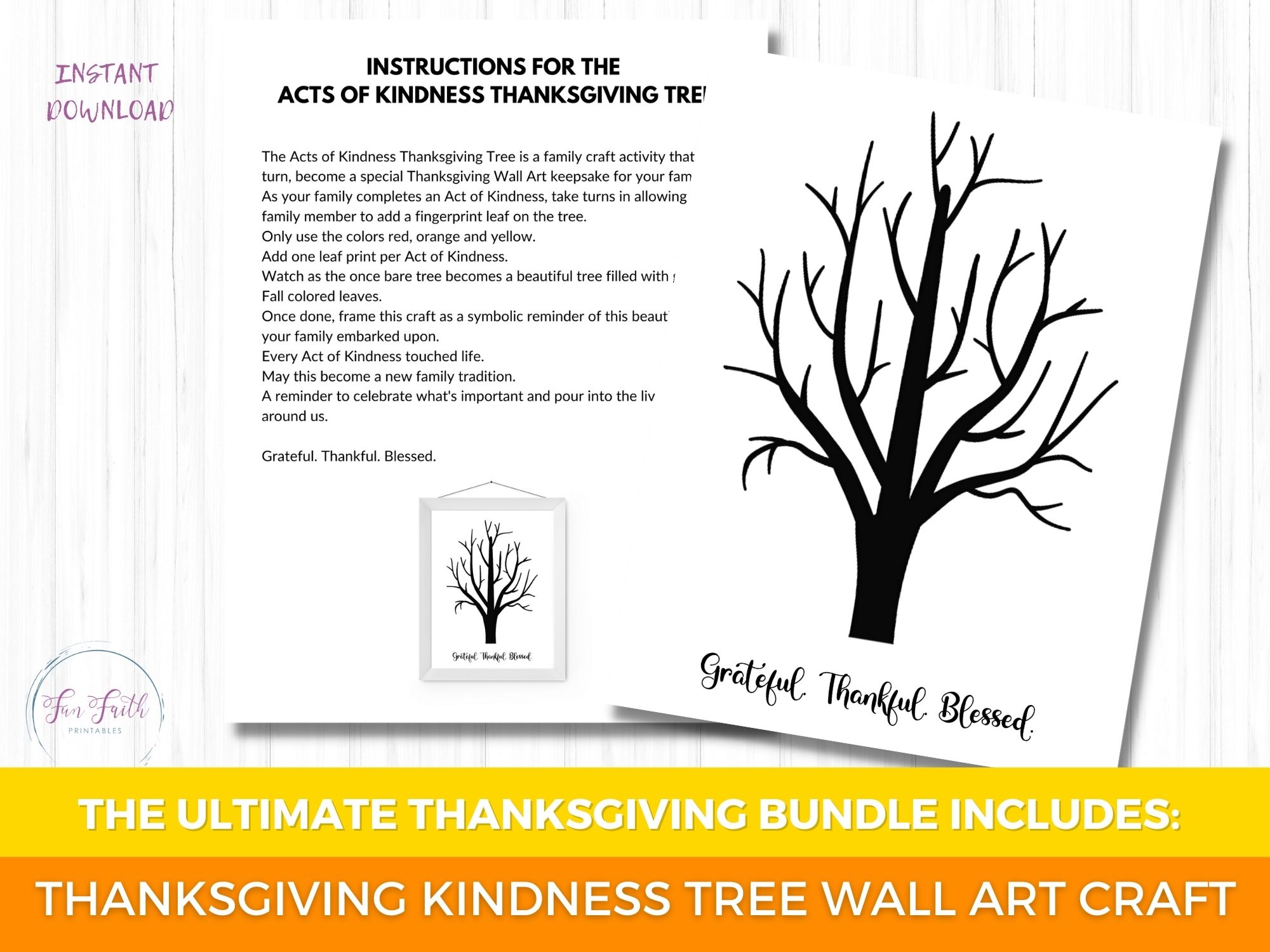 Thankful Tree-Gratitude Tree