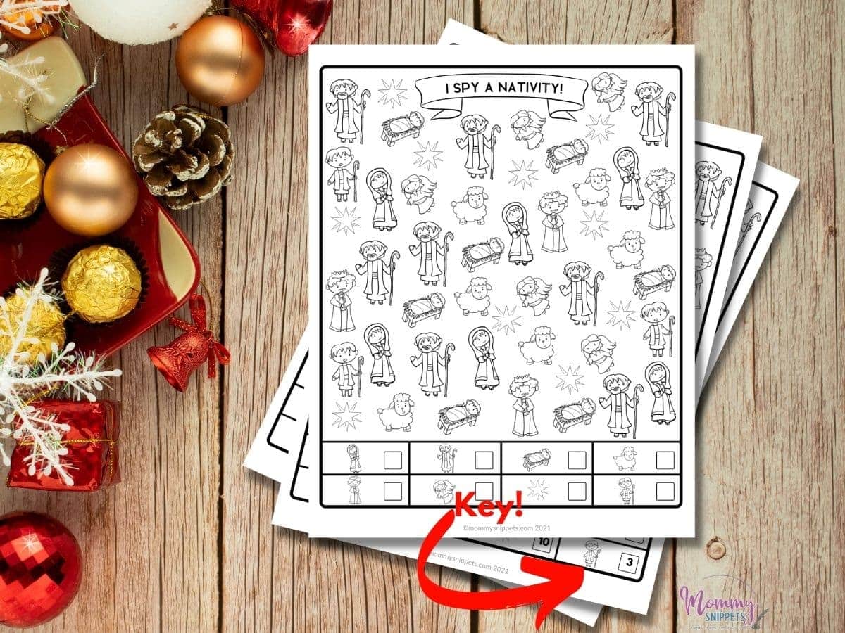 I spy Christmas Book for Toddler: A fun coloring Activity Books