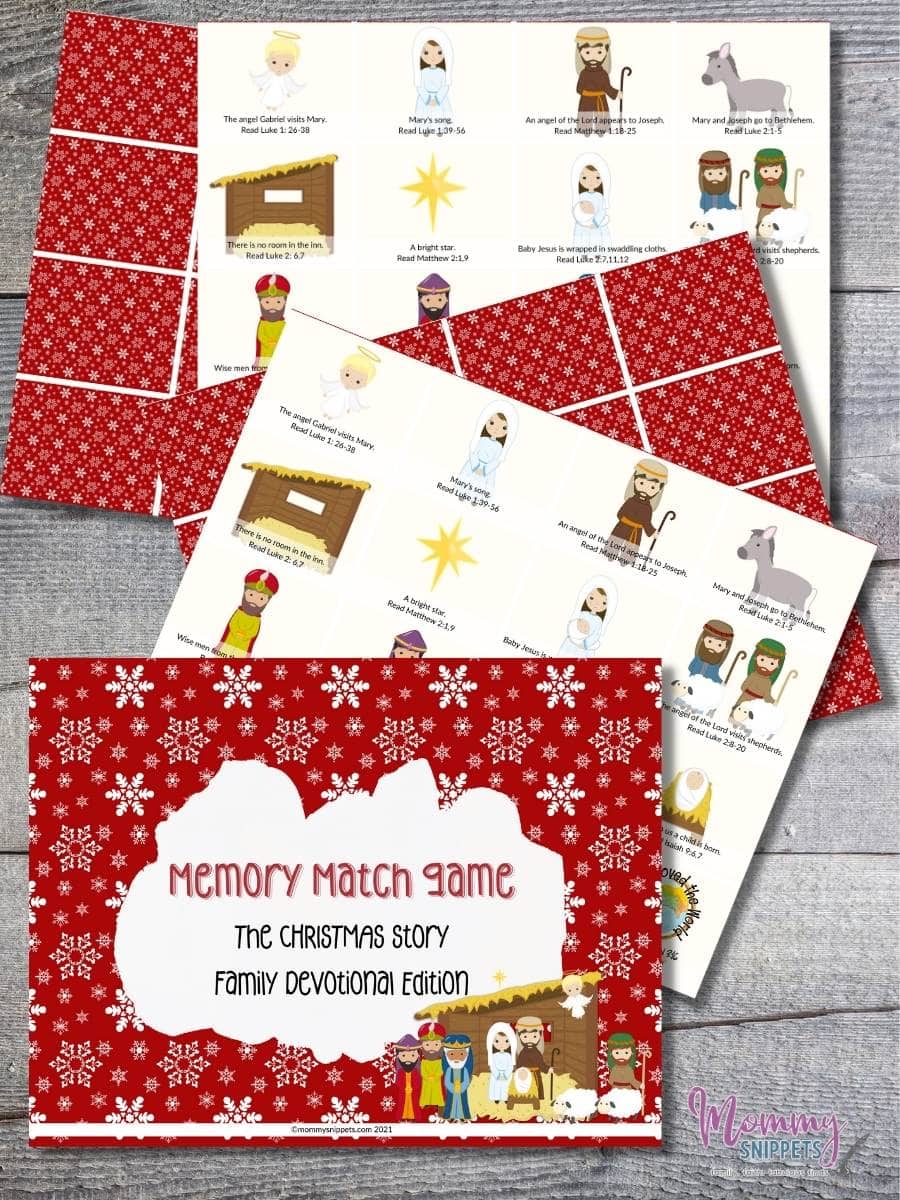 The Free Printable Christmas Memory Game Your Family Will Love