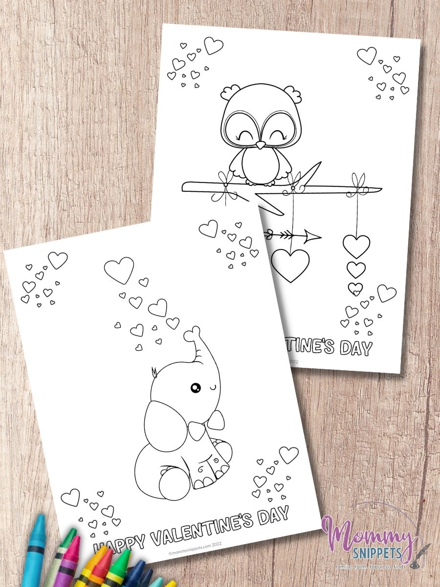 My Favorite Free Printable Valentine's Cards for School 