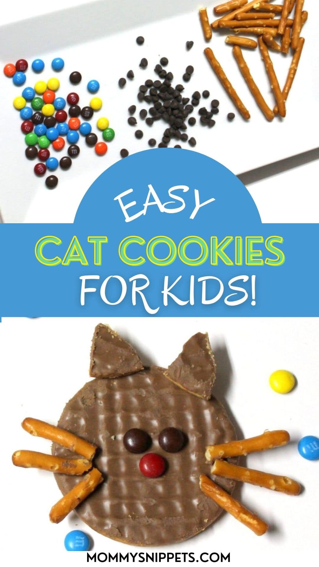 Easy Cat Cookies - a Fun Food Craft Your Child Will Love!