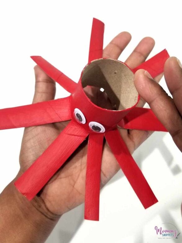 A Sweet Octopus Craft - An Easy Toilet Paper Roll Craft for Kids