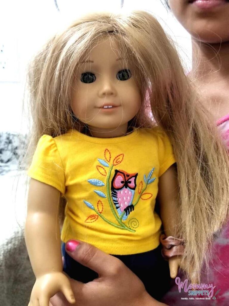 How to Untangle American Girl Doll Hair An Easy Doll Hair Hack