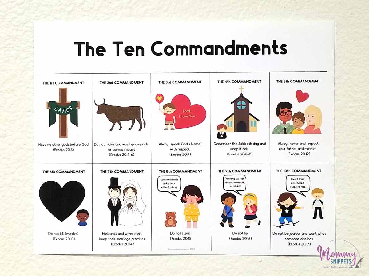 10th Commandment For Kids Kids Matttroy