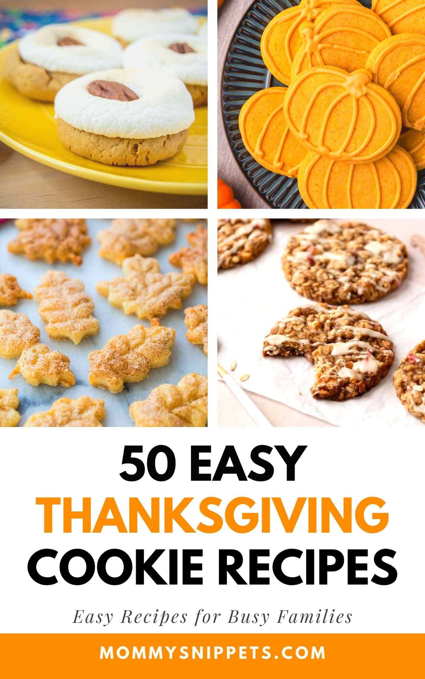 50 Thanksgiving Cookie Recipes