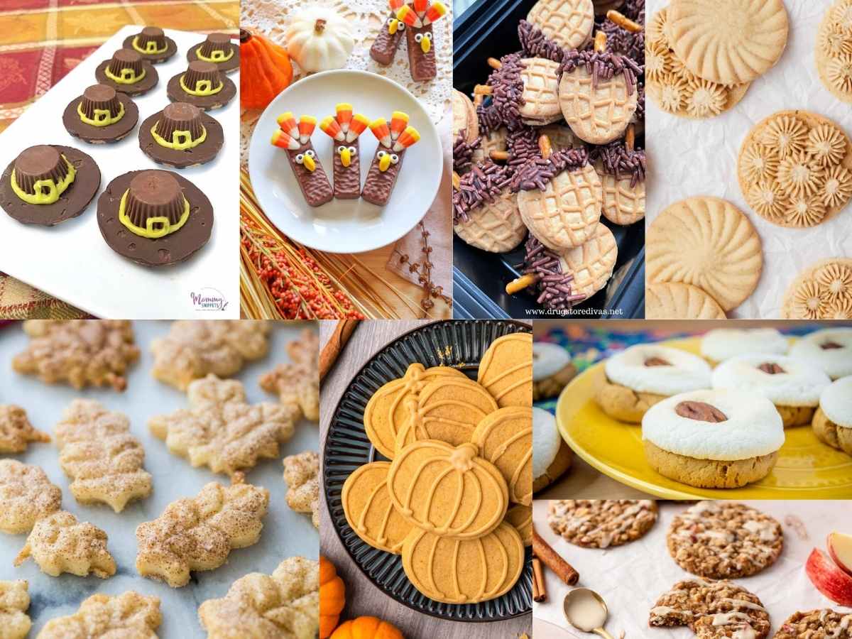 thanksgiving cookie recipes