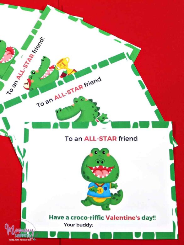 Free Printable Valentine Greetings for Friends Who Love Sports