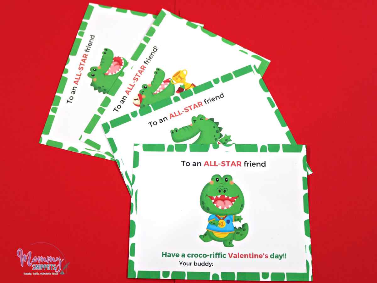 Free Printable Valentine Greetings for Friends Who Love Sports