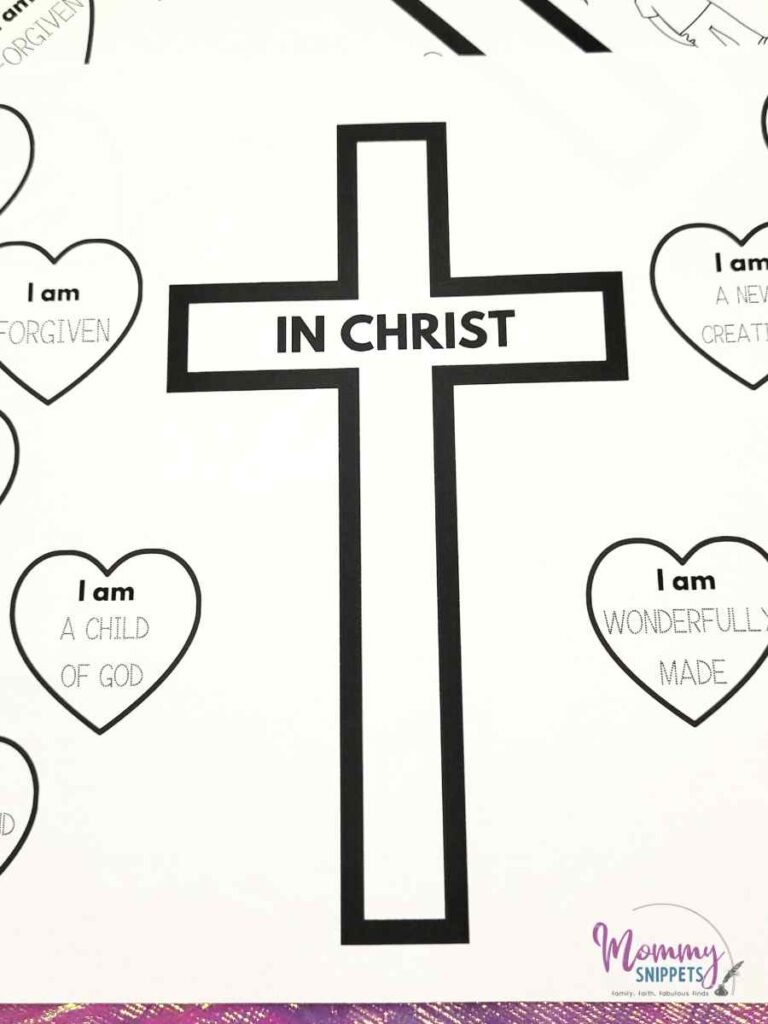 Who I Am In Christ Printable: Free Who I Am In Christ Worksheet Who I Am In Christ Printable: Free Who I Am In Christ Worksheet
