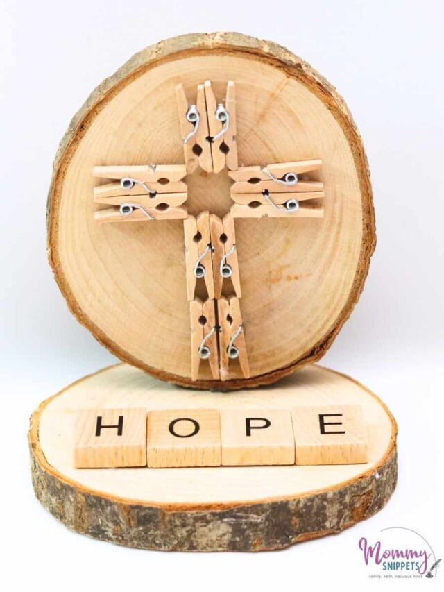 A Cross Gift They Will Love- Easy Wooden Cross Decor Tutorial