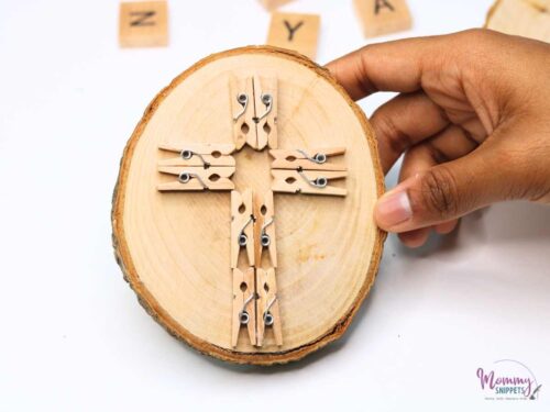 A Cross Gift They Will Love- Easy Wooden Cross Decor Tutorial