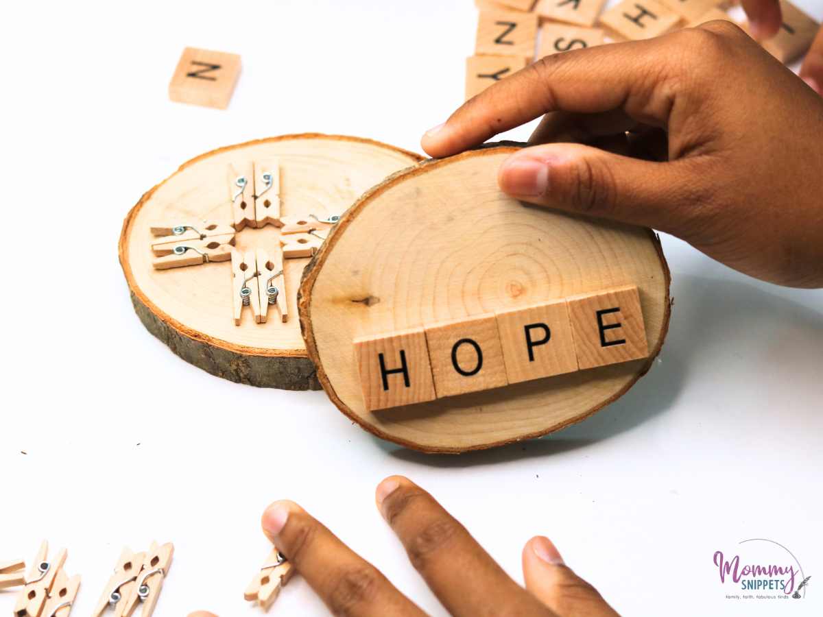 wooden cross decor- cross gift idea
