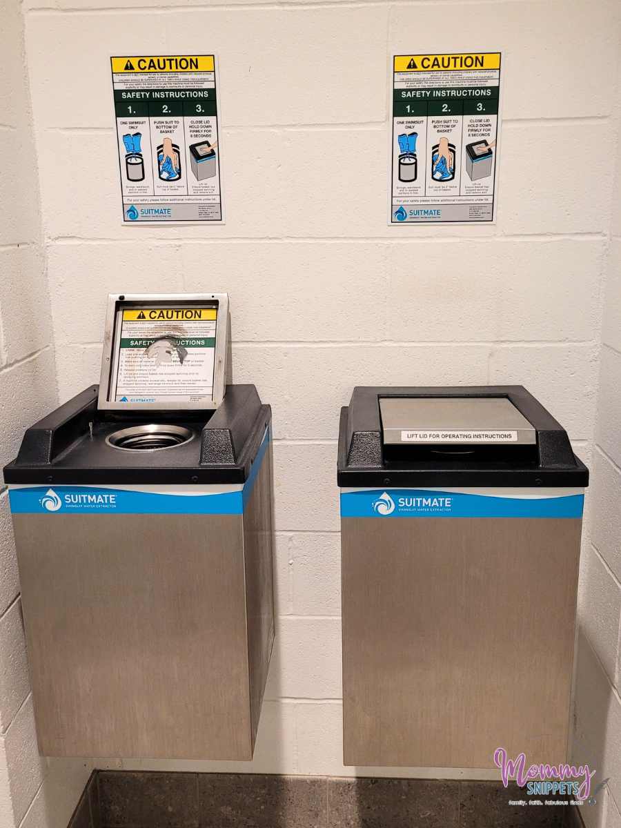 manual spin dryer at Kalahari Resorts-Round Rock water park