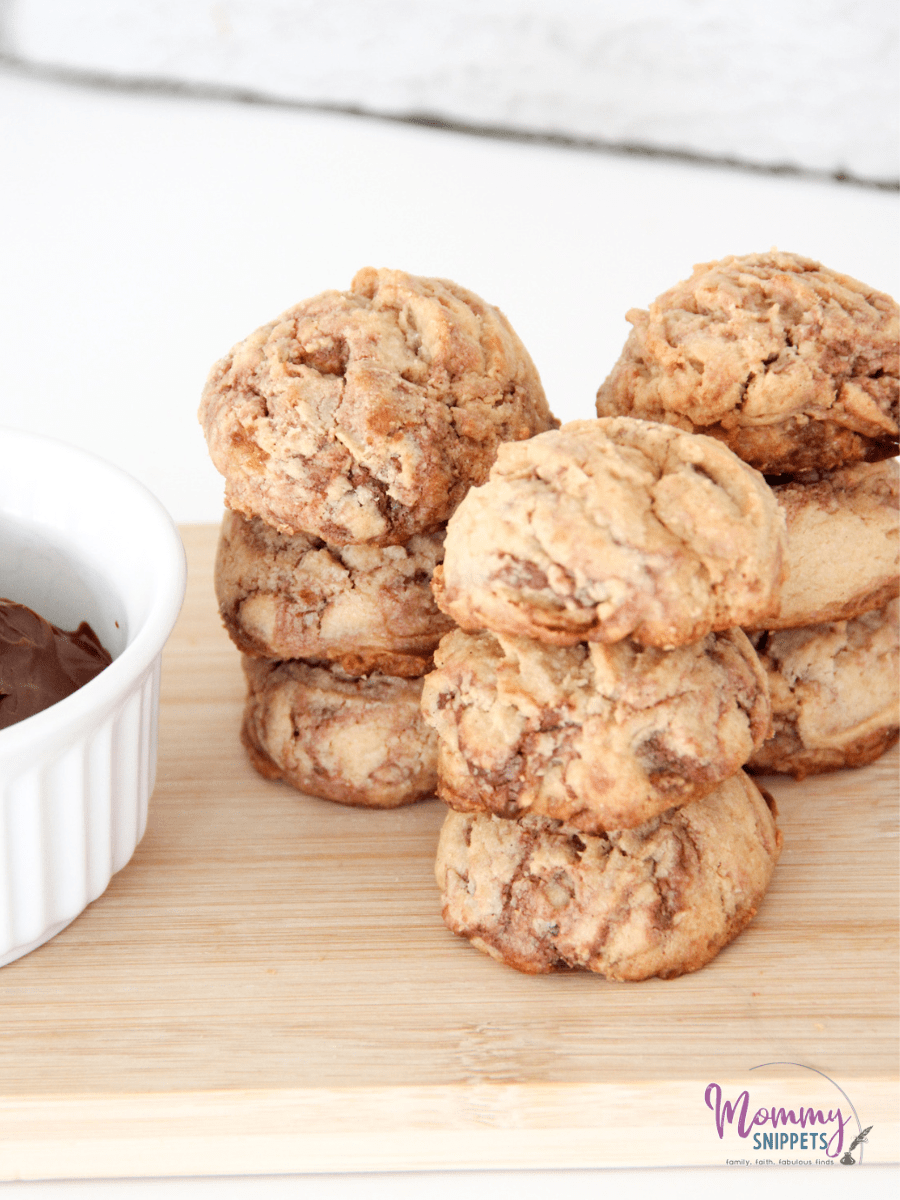 Peanut Butter Nutella Cookies